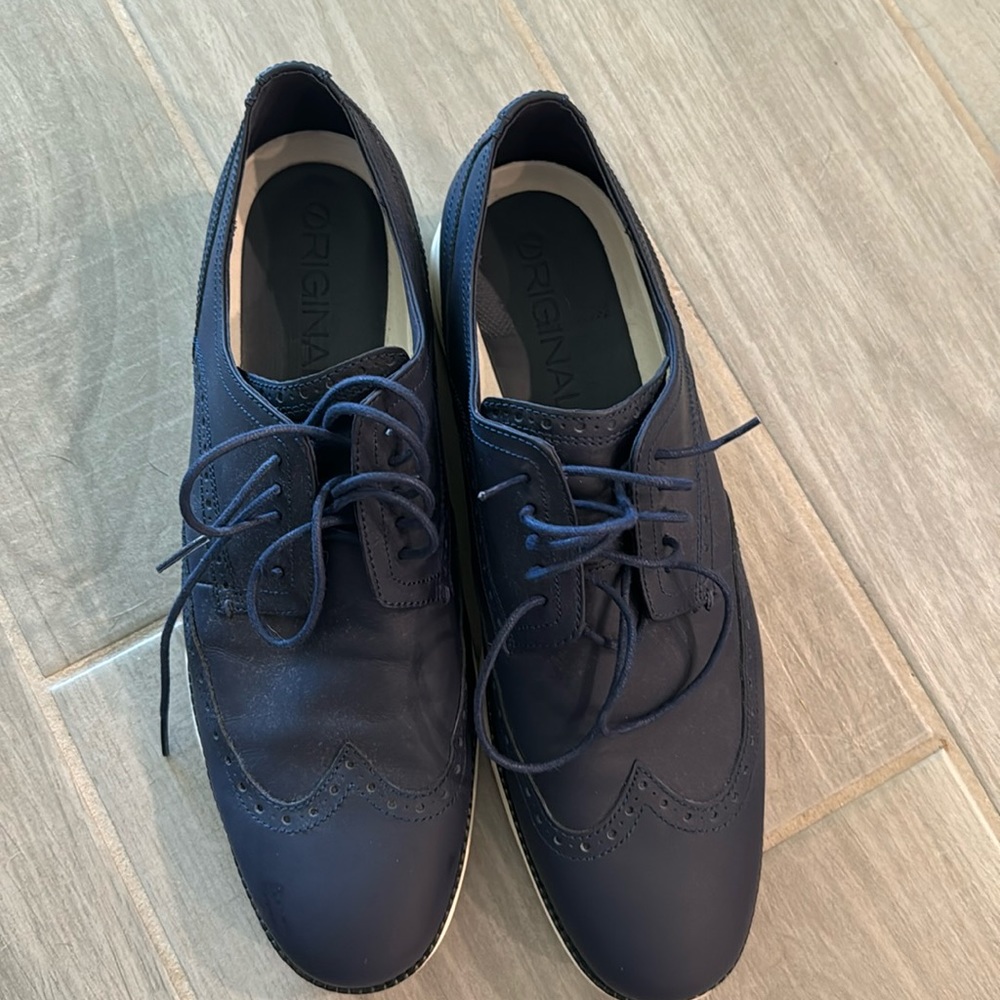 Cole Haan Navy Dress Shoes